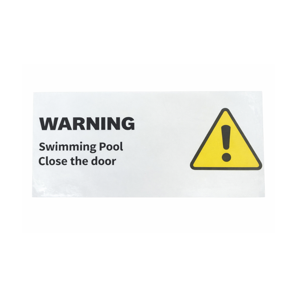 Warning Label for Swimming Pools | Ultimate Pools